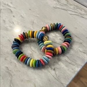 Colorful Beaded Stretch Bracelets